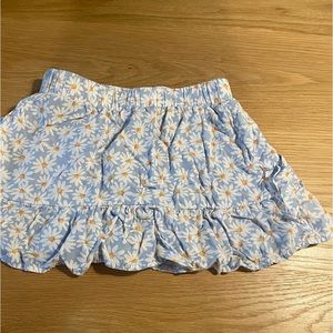 Flowered girl skirt
